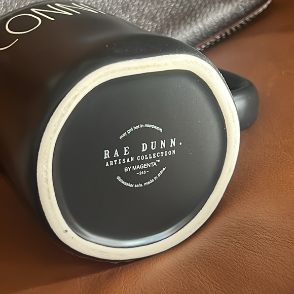 RAE DUNN Black Matte CONNECT Mud NWT - Picture 3 of 4